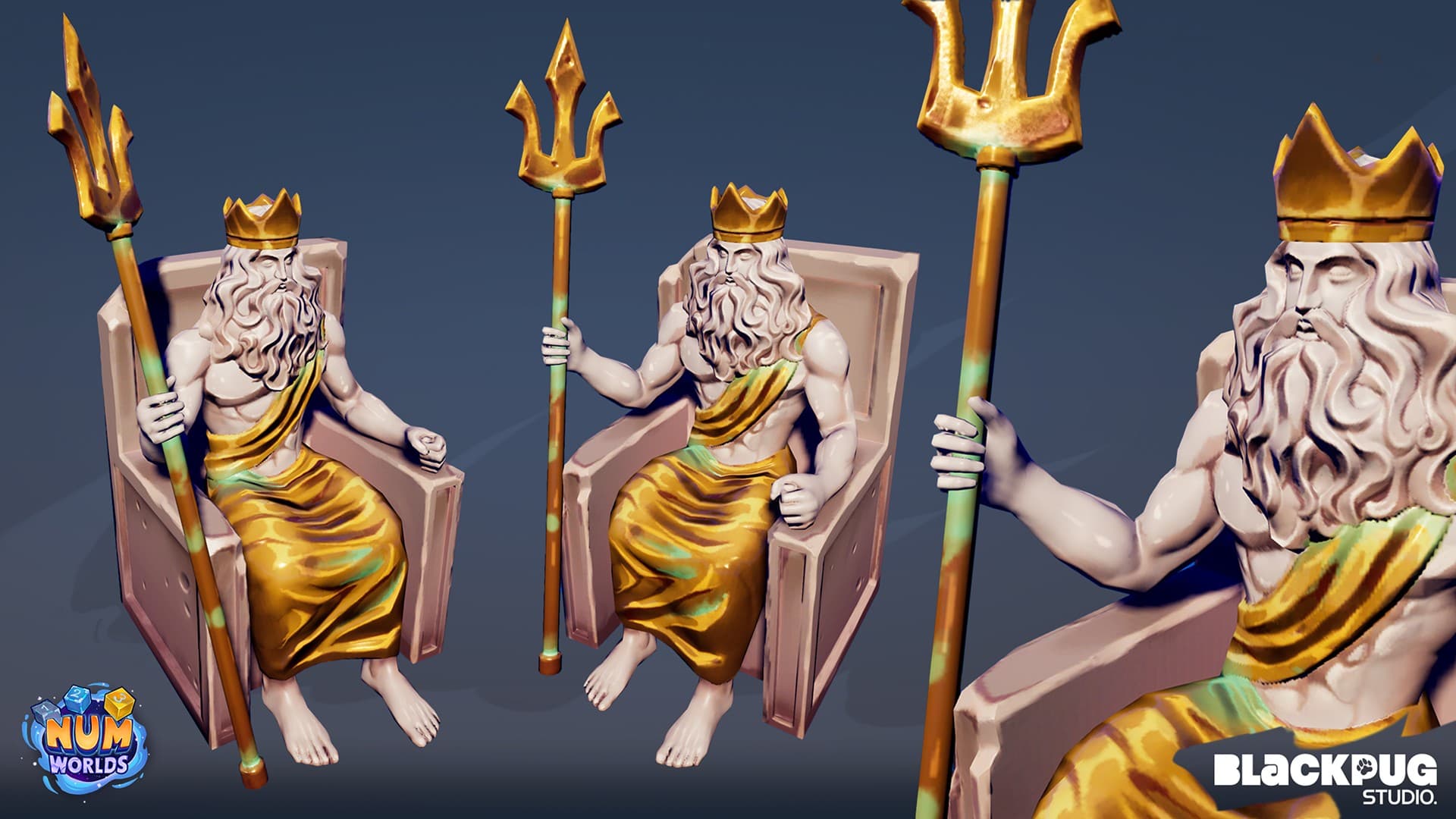 Poseidon statue