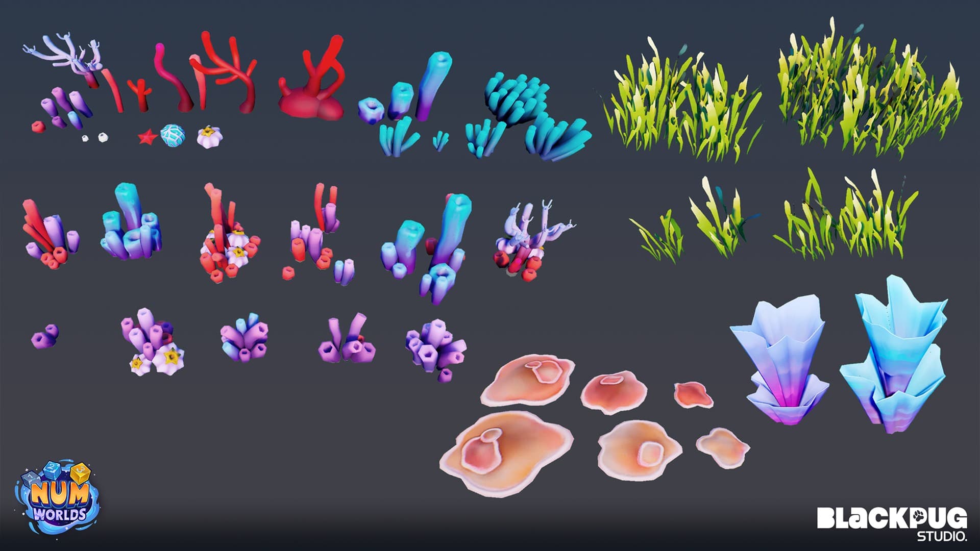 Atlantis Coral Props