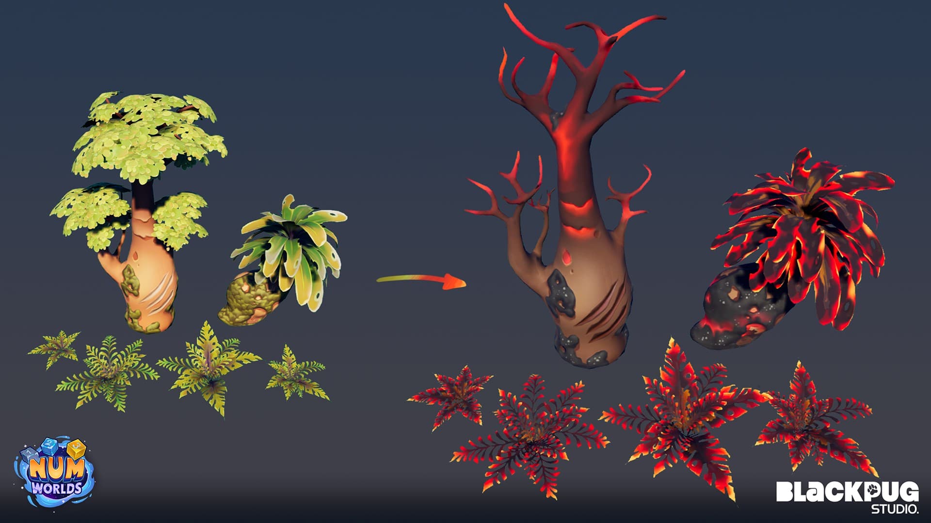 Jungle-Lava Foliage Pass