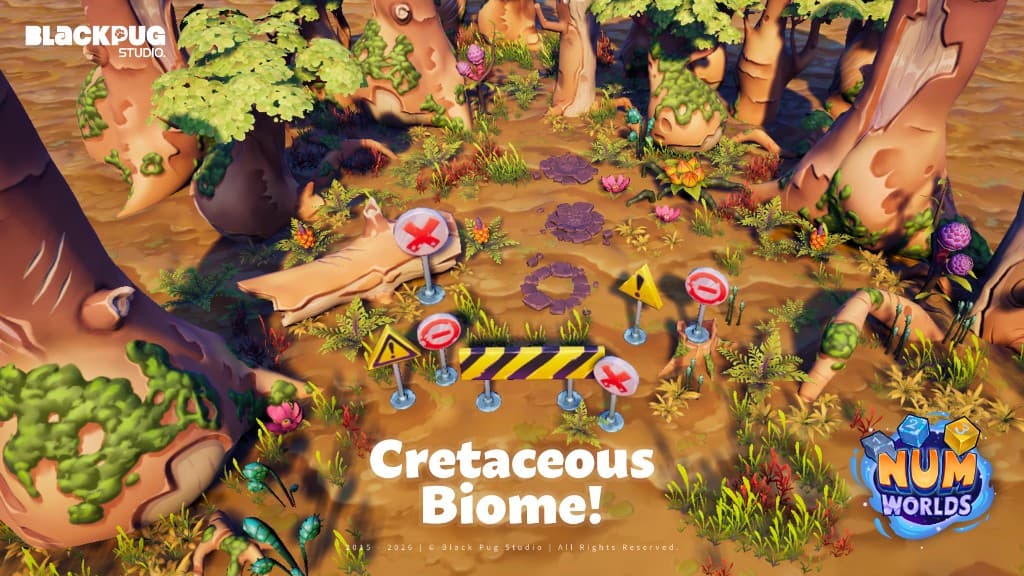 Crétacé — frontière de la jungle